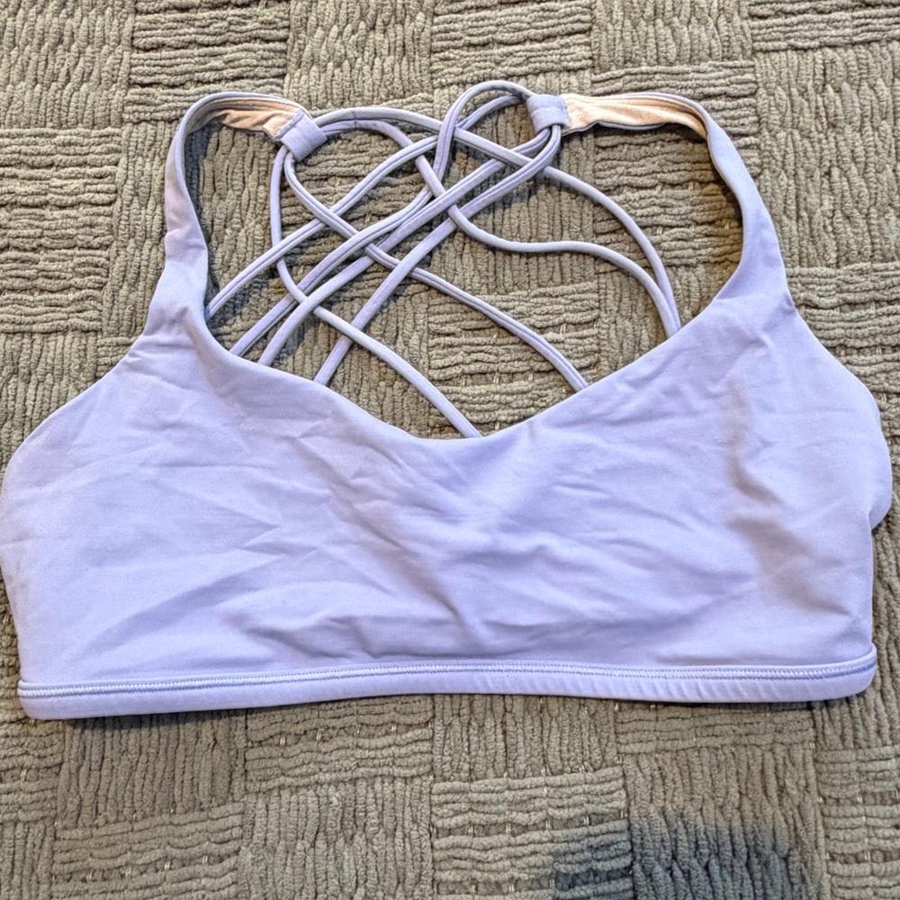 Lulu lemon lavender bra